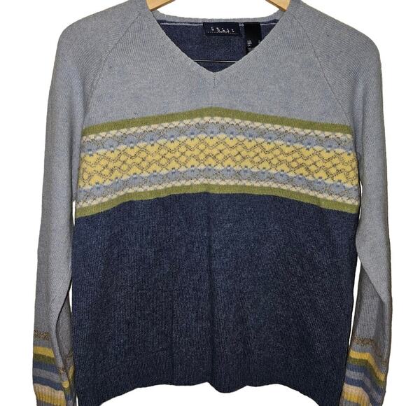 Crazy Horse Sweater 100% Wool Lambs - Picture 1 of 4